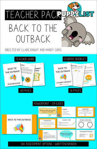 Back to the Outback (Teacher Pack)