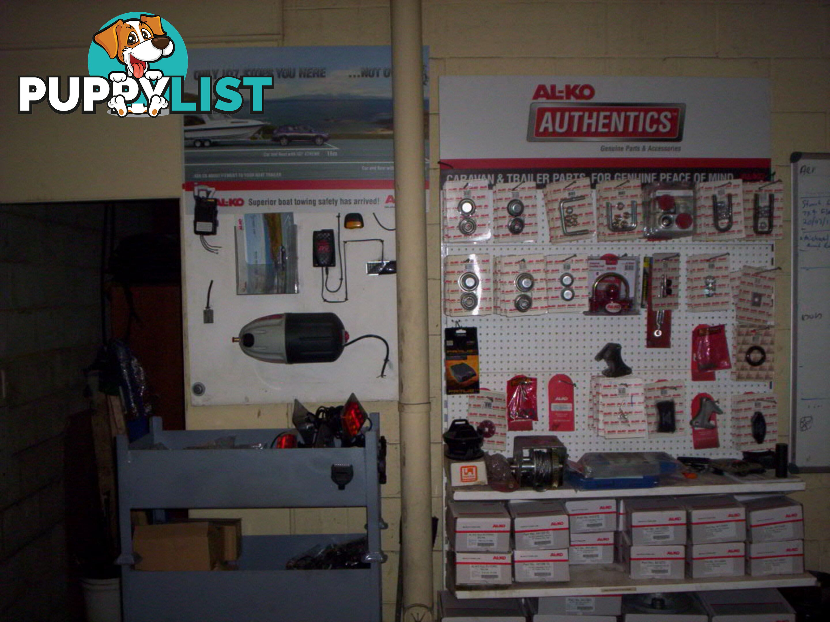   accessories and parts for box and boat trailers 