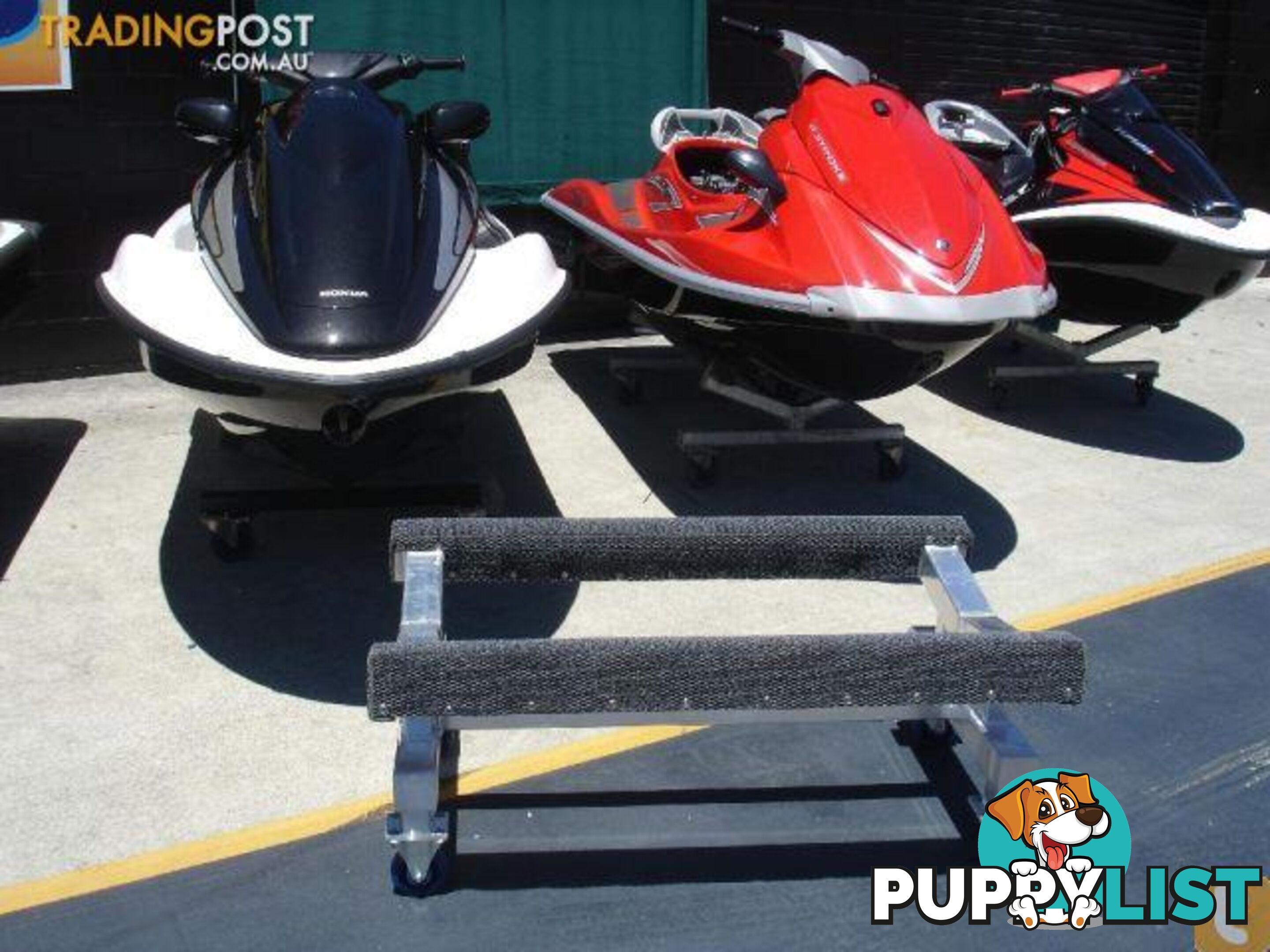 Jet Ski Workshop Trolley Aluminum