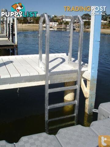 Jetty Ladder - Aluminum Access Ladder - Custom Made to Order