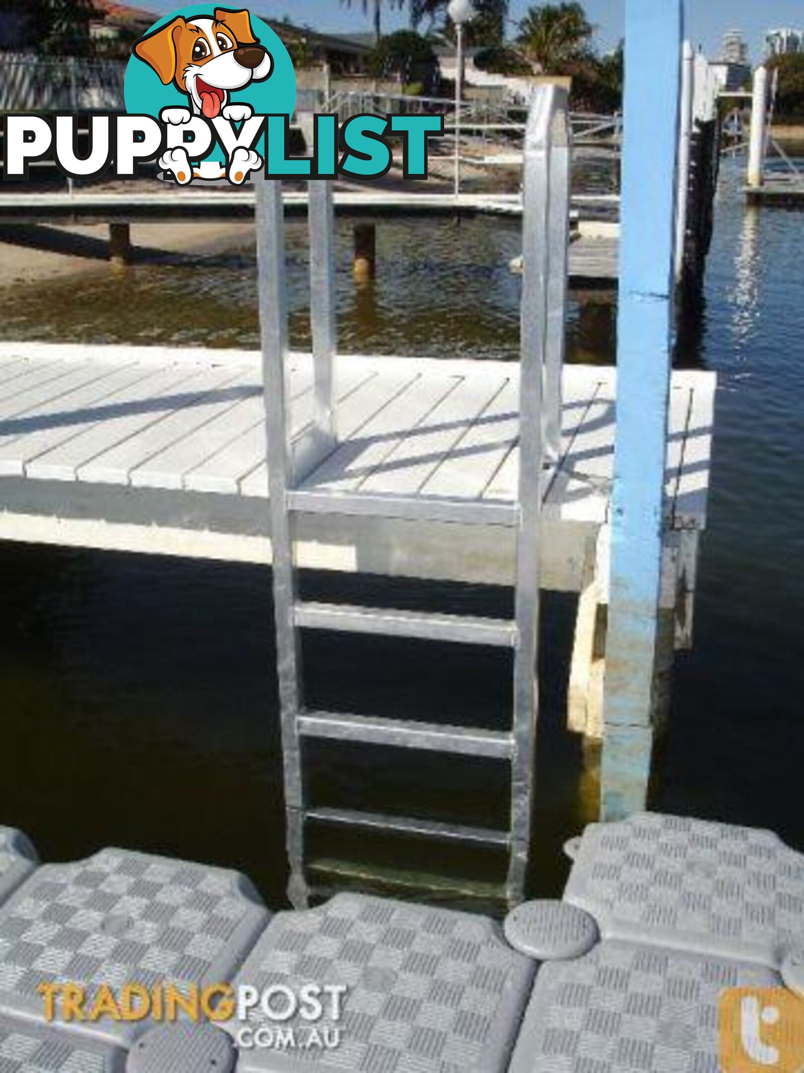 Jetty Ladder - Aluminum Access Ladder - Custom Made to Order