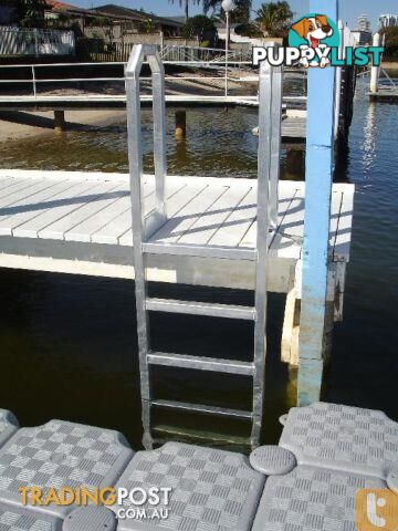 Jetty Ladder - Aluminum Access Ladder - Custom Made to Order