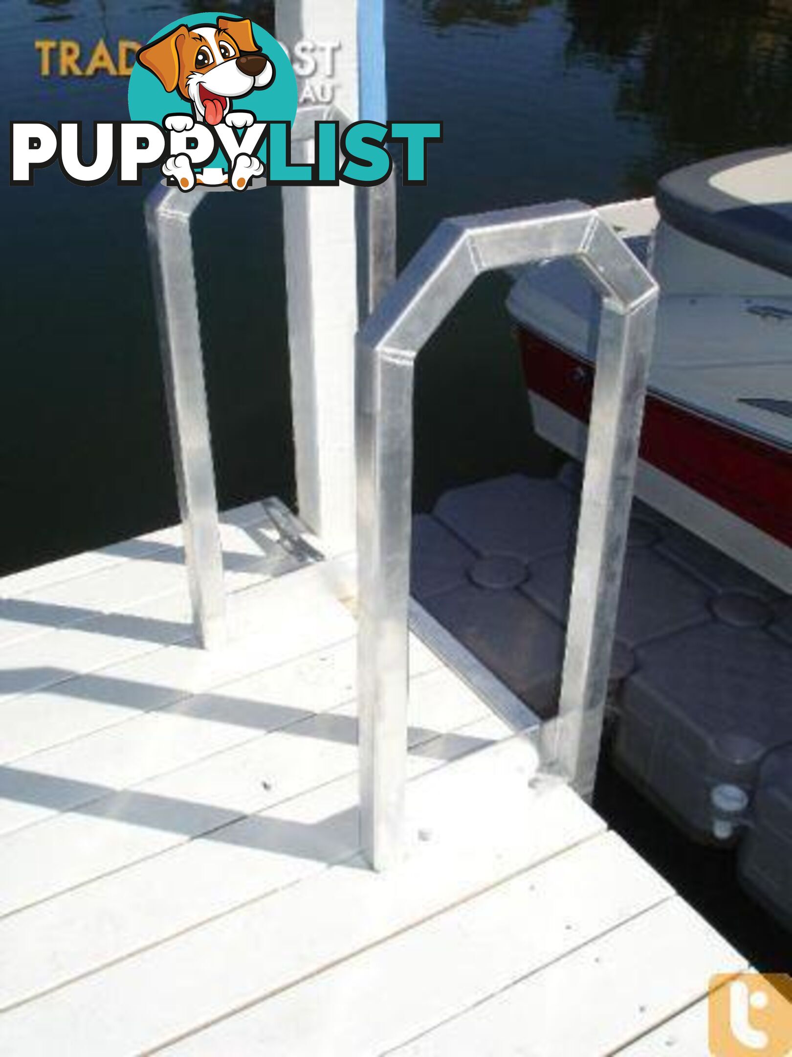 Jetty Ladder - Aluminum Access Ladder - Custom Made to Order