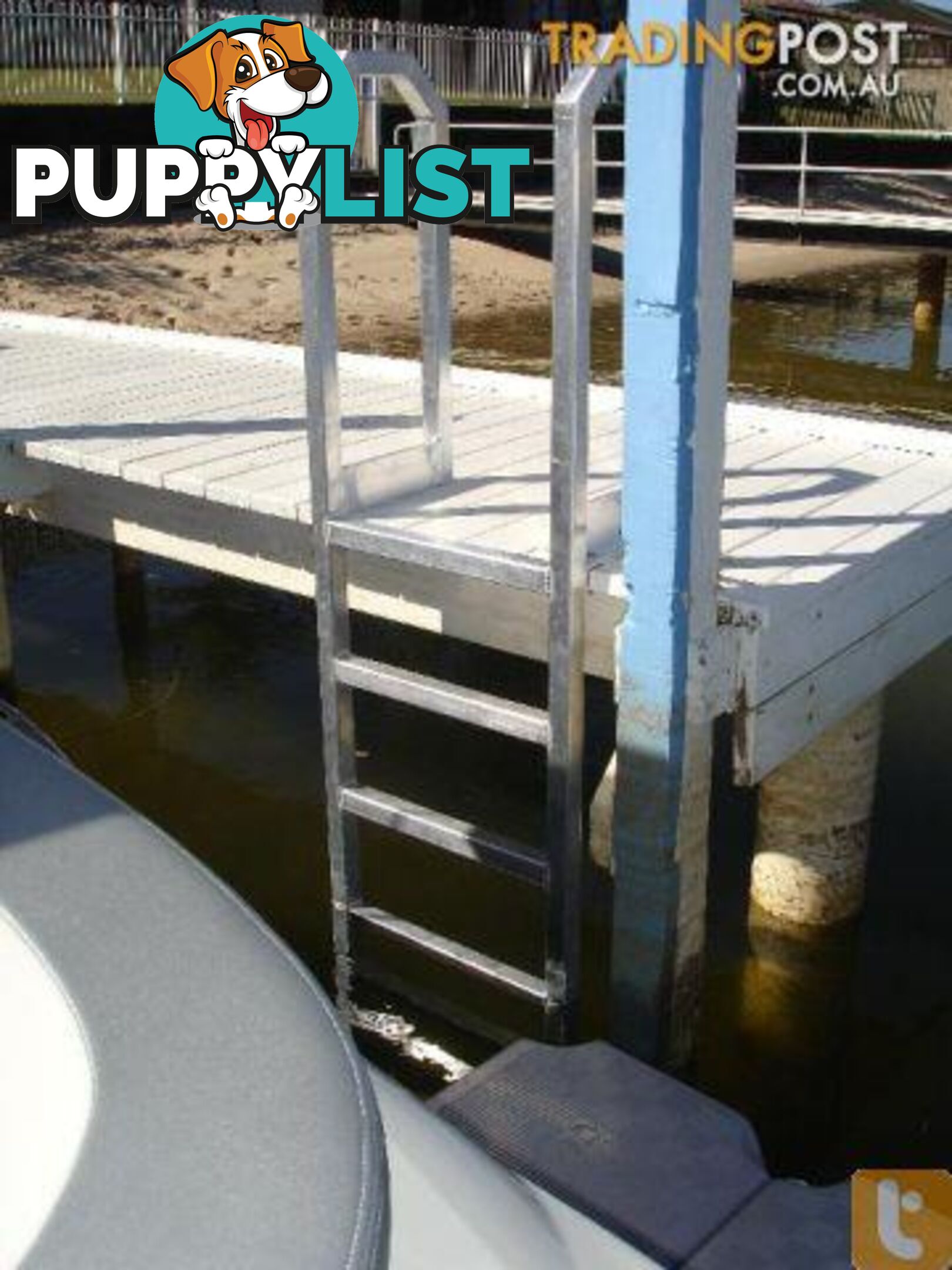 Jetty Ladder - Aluminum Access Ladder - Custom Made to Order