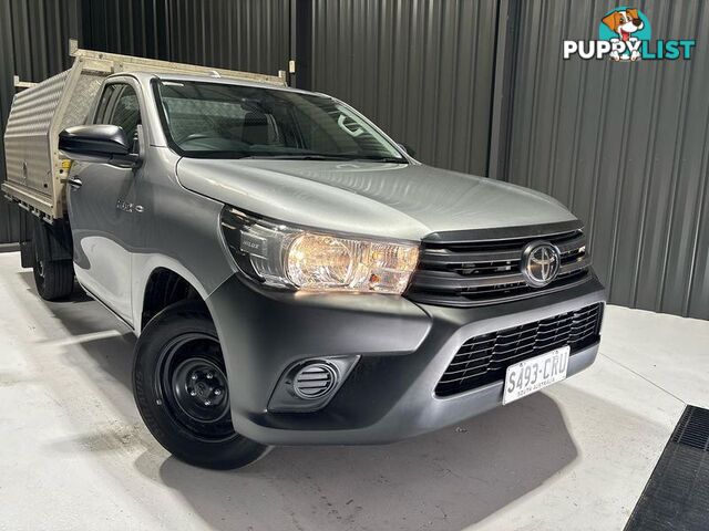 2022 Toyota Hilux Workmate TGN121R Cab Chassis