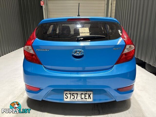 2017 Hyundai Accent Sport RB5 Sedan