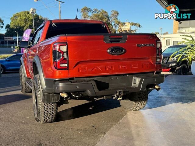 2022 Ford Ranger Raptor (No Series) Ute