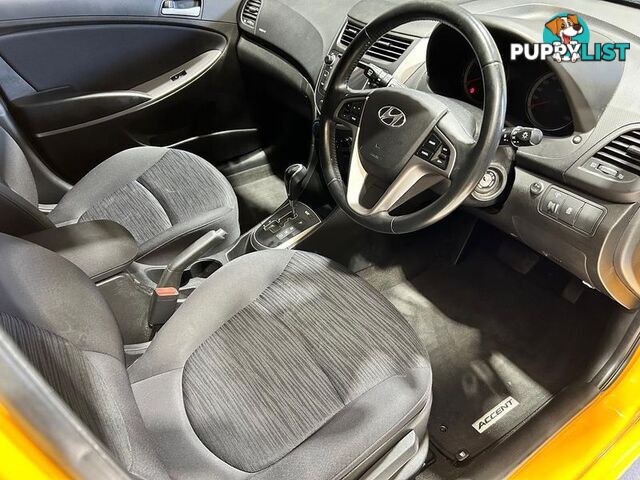 2016 Hyundai Accent SR RB4 Hatch
