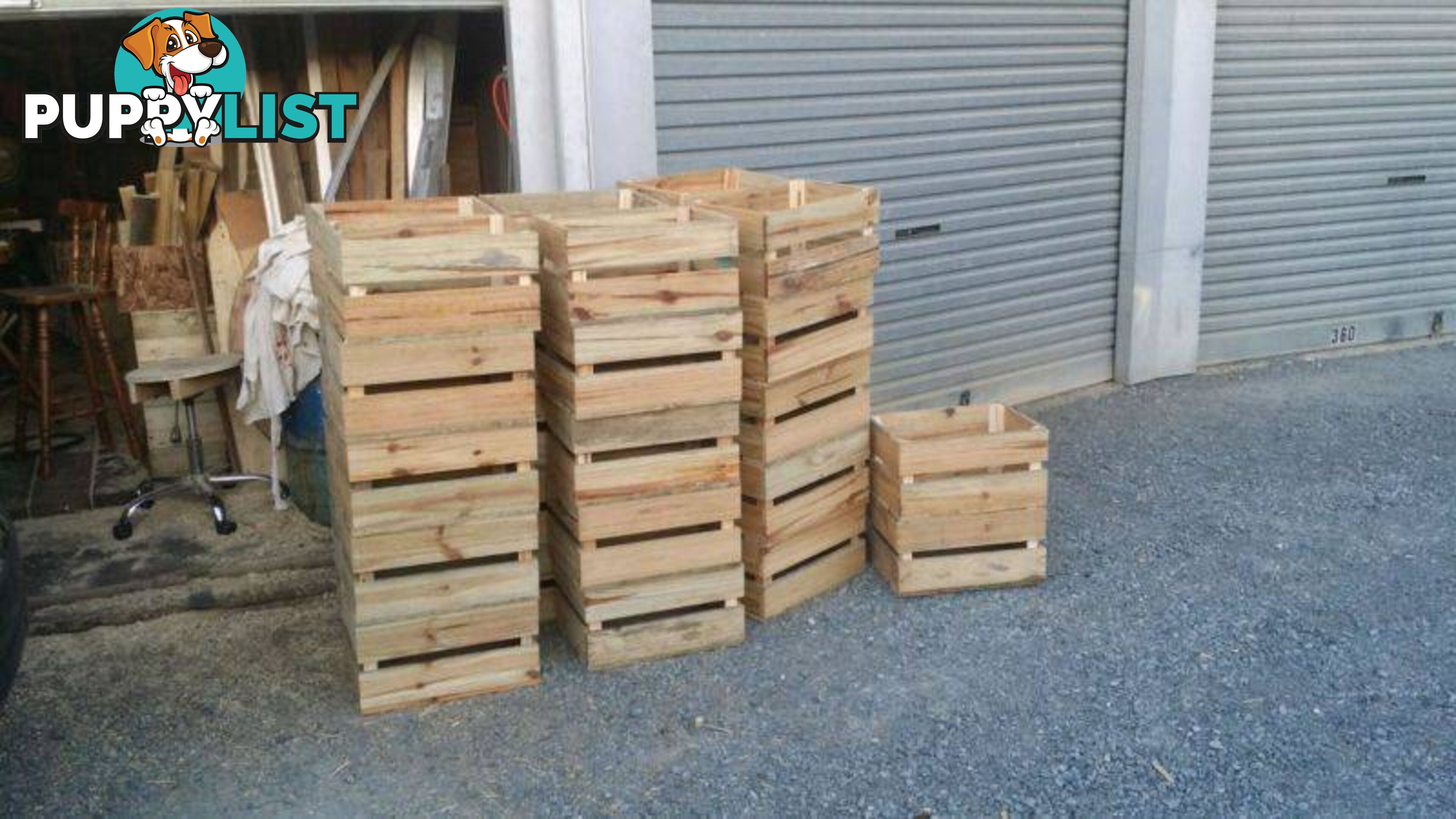 Wooden Crates $49