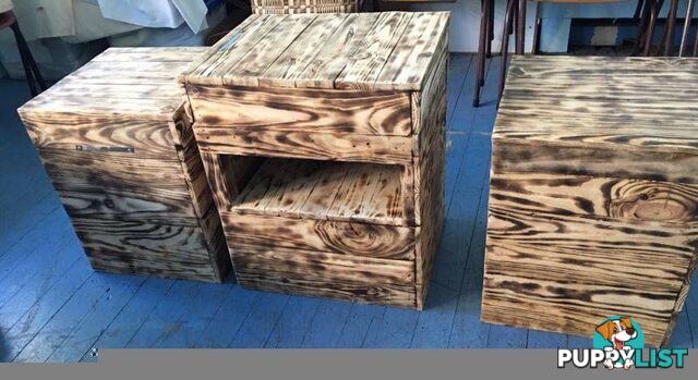 Burnt Wood Furniture from $35