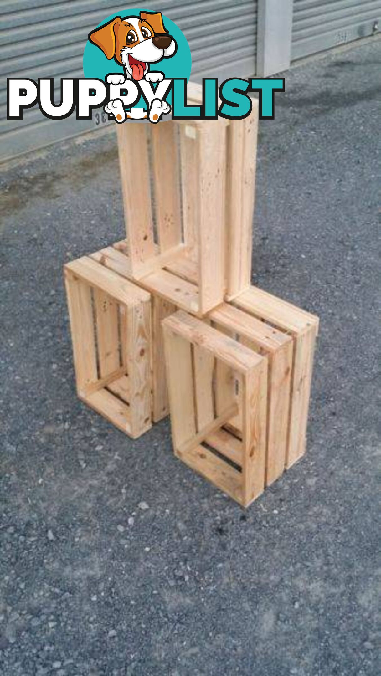 Wooden Crates 3 for $90