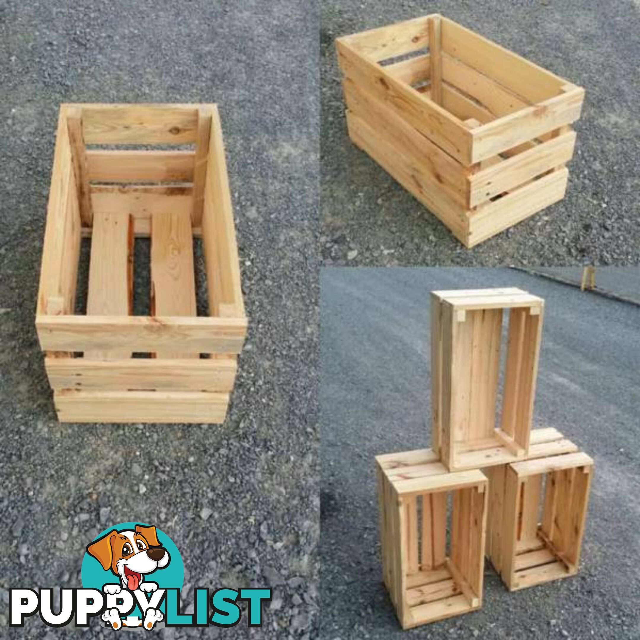 Wooden Crates $49