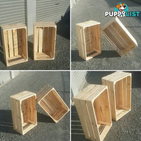 Large Wooden crates - 2 for - $100