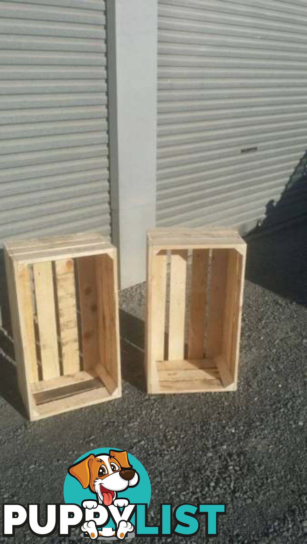 Large Wooden crates - 2 for - $100