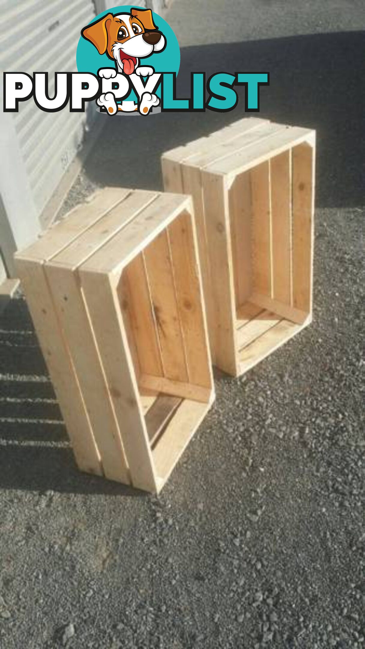 Large Wooden crates - 2 for - $100