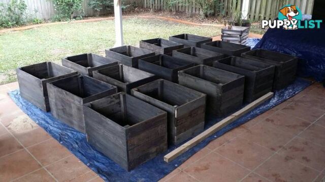 Black Storage Boxes $70