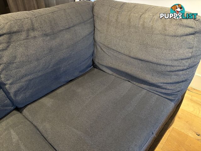 Plush 5 seater plus chase couch