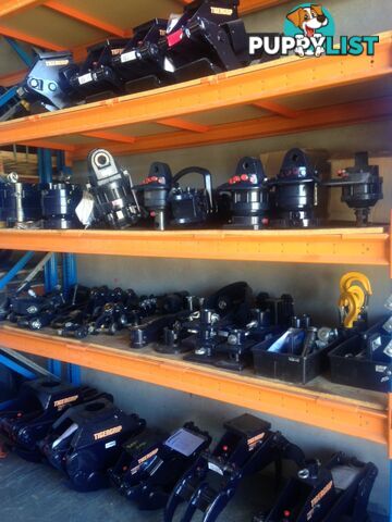 Pendulum Mount Rotators - excavators & cranes, Indexator & Intermercato