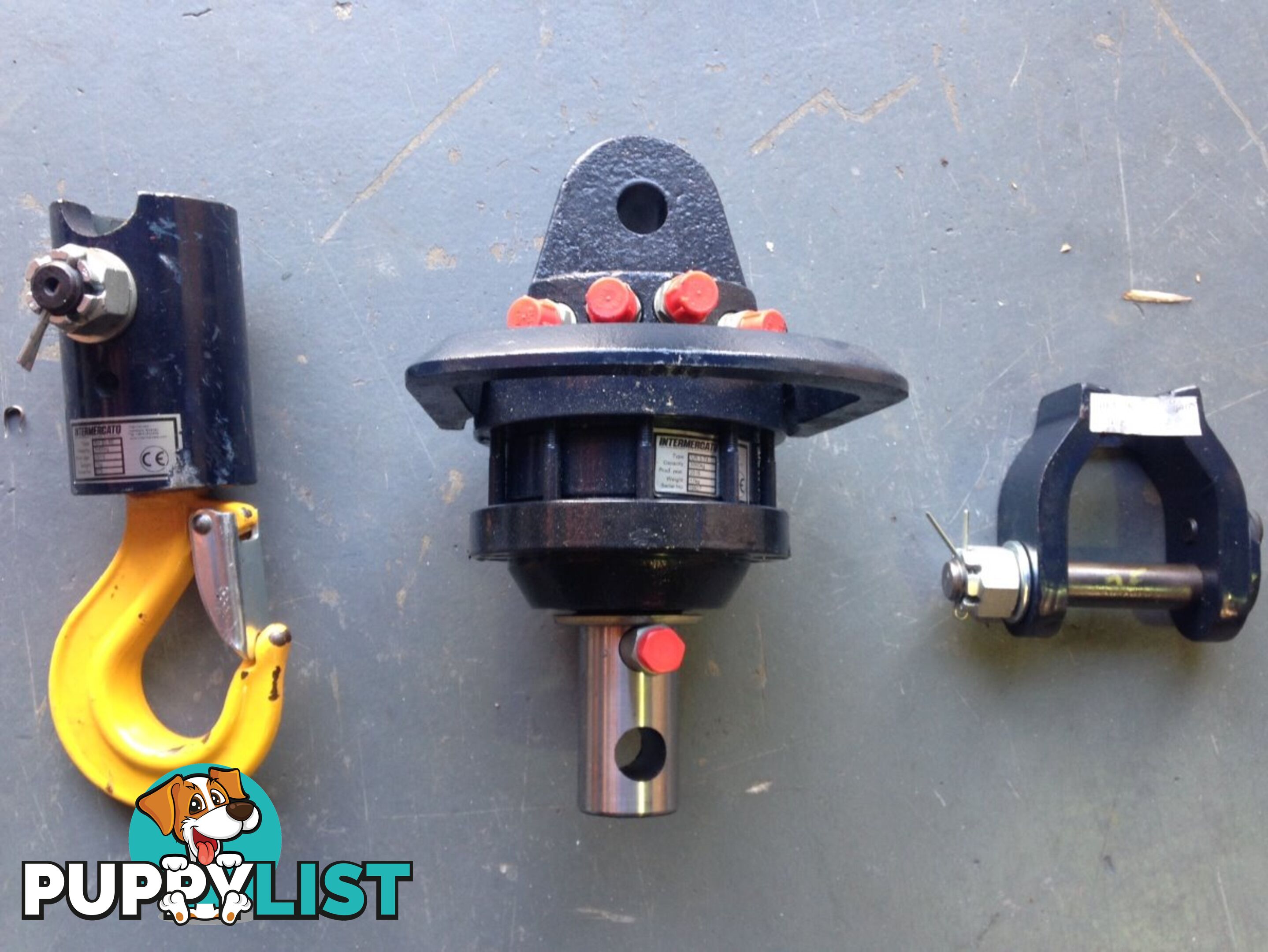 Pendulum Mount Rotators - excavators & cranes, Indexator & Intermercato