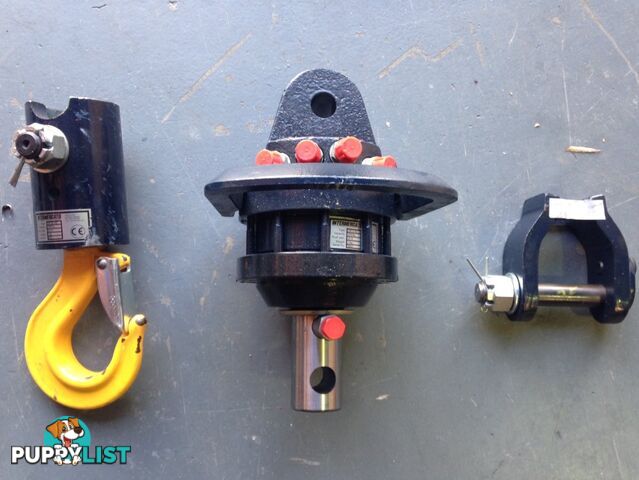 Pendulum Mount Rotators - excavators & cranes, Indexator & Intermercato