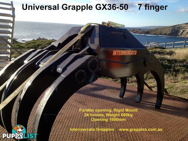 Excavator Stone Rock Grab - GX36-50/5