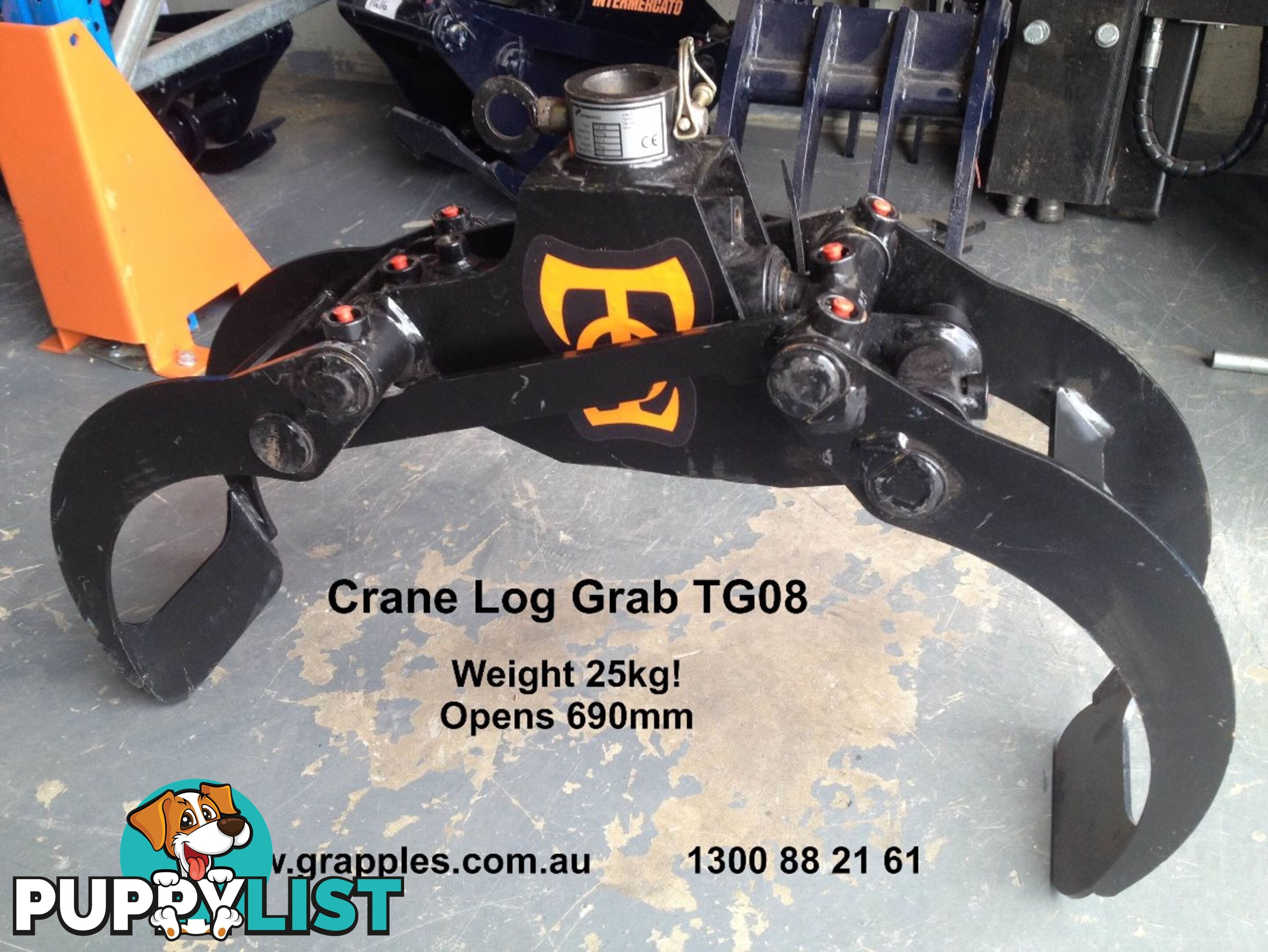 Log Grapple for Crane - TG08