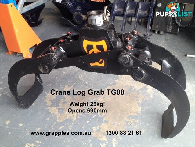 Log Grapple for Crane - TG08