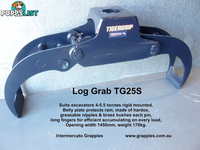 Log Grapples - for Excavators