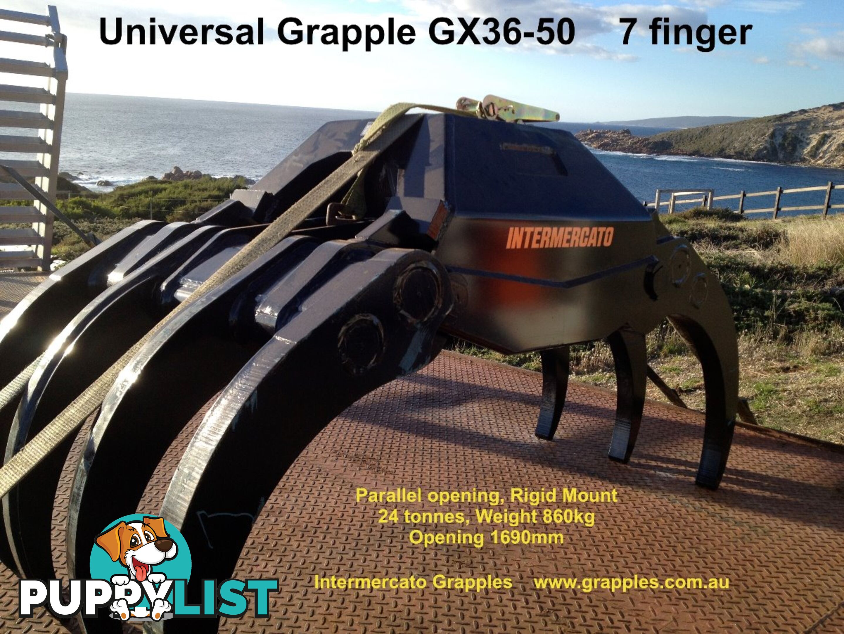 Universal Grab for excavators 