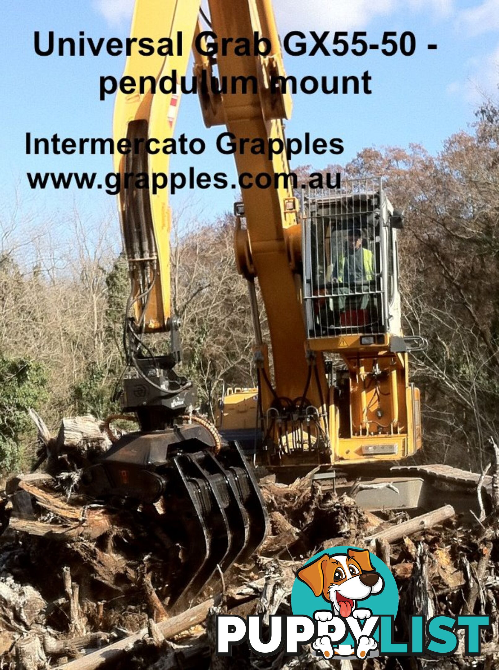 Universal Grab for excavators 