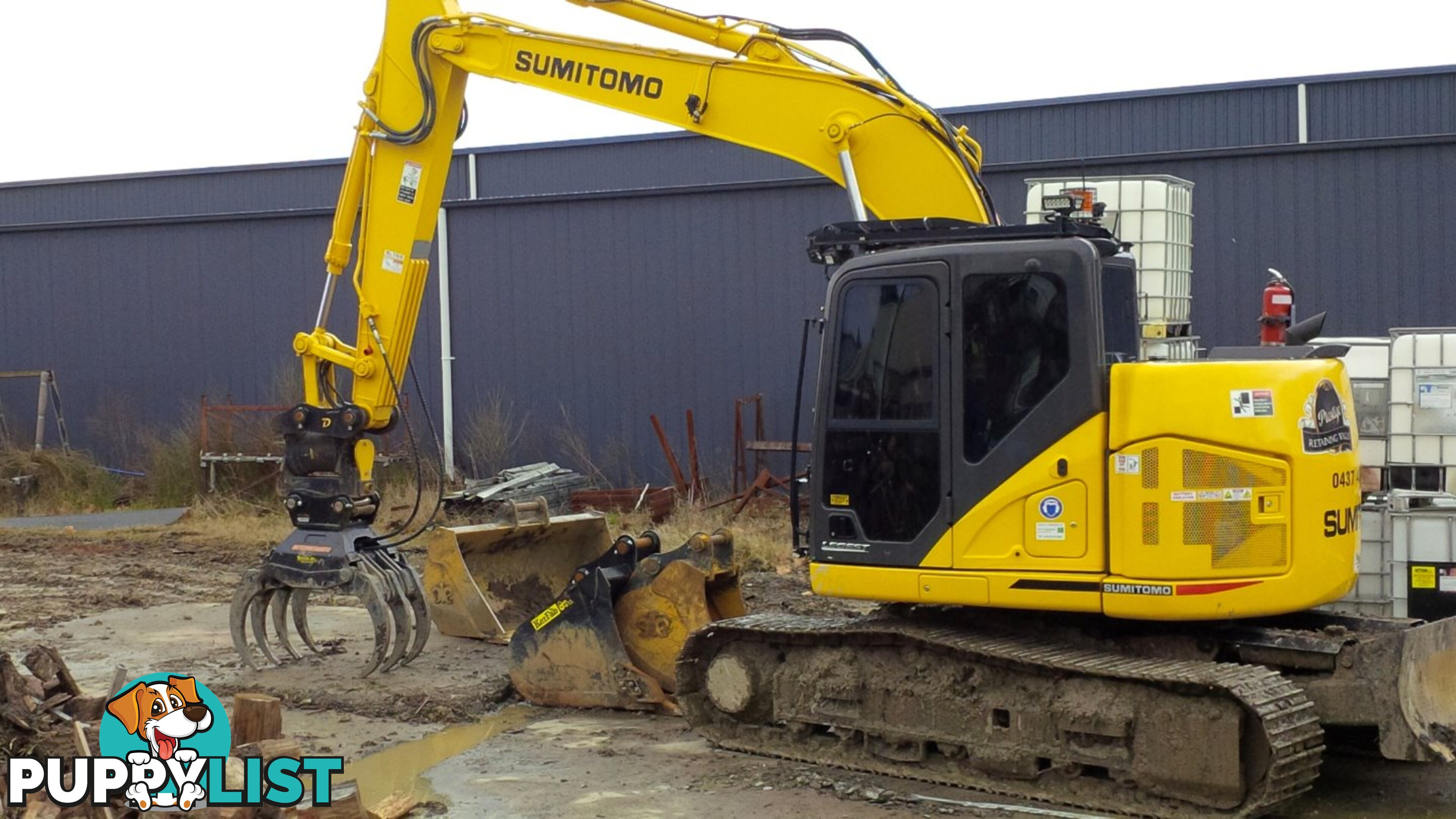 Excavator Stone Rock Grab - GX28-50/5