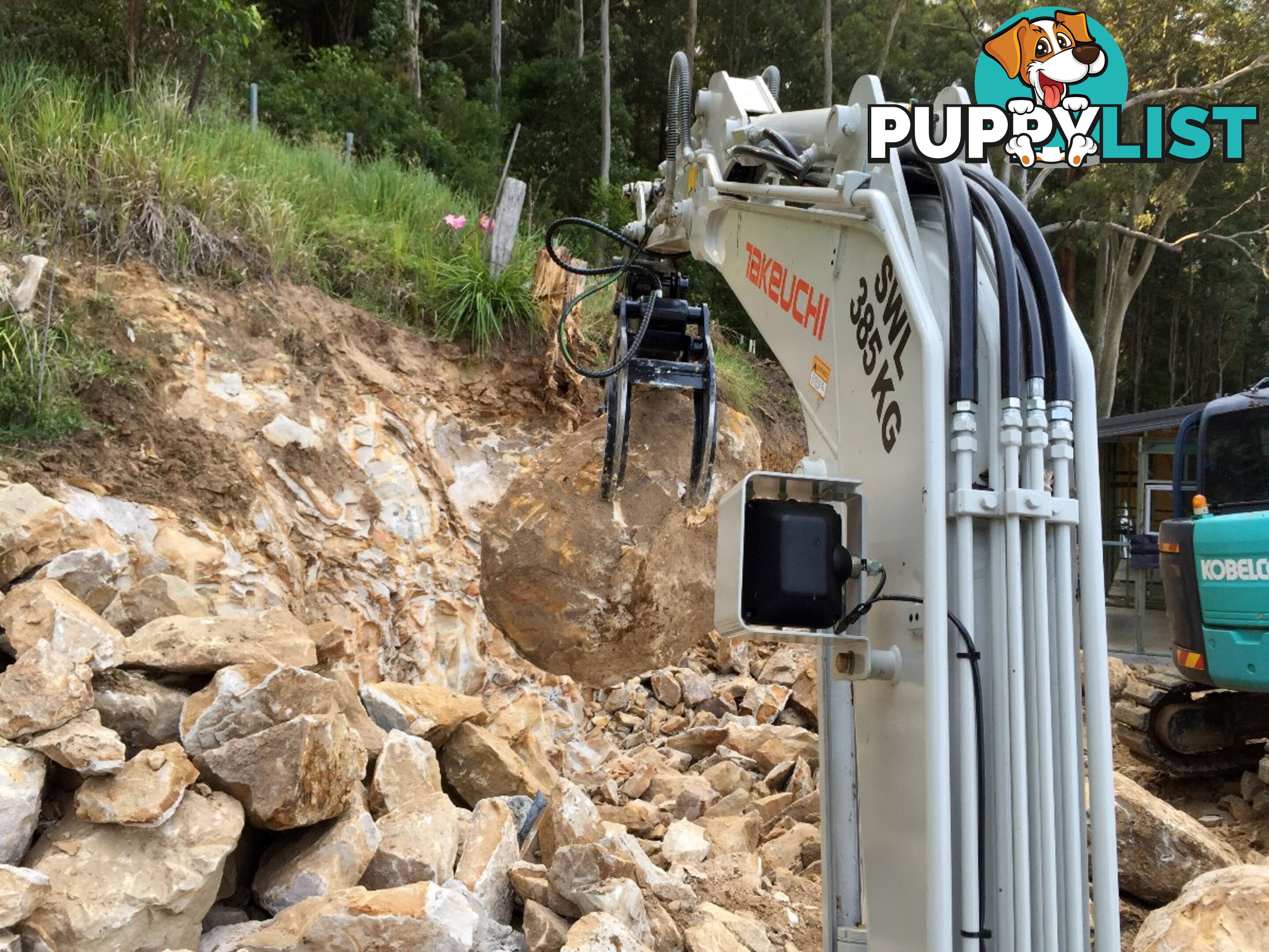 Excavator Stone Rock Grab - TG22ST