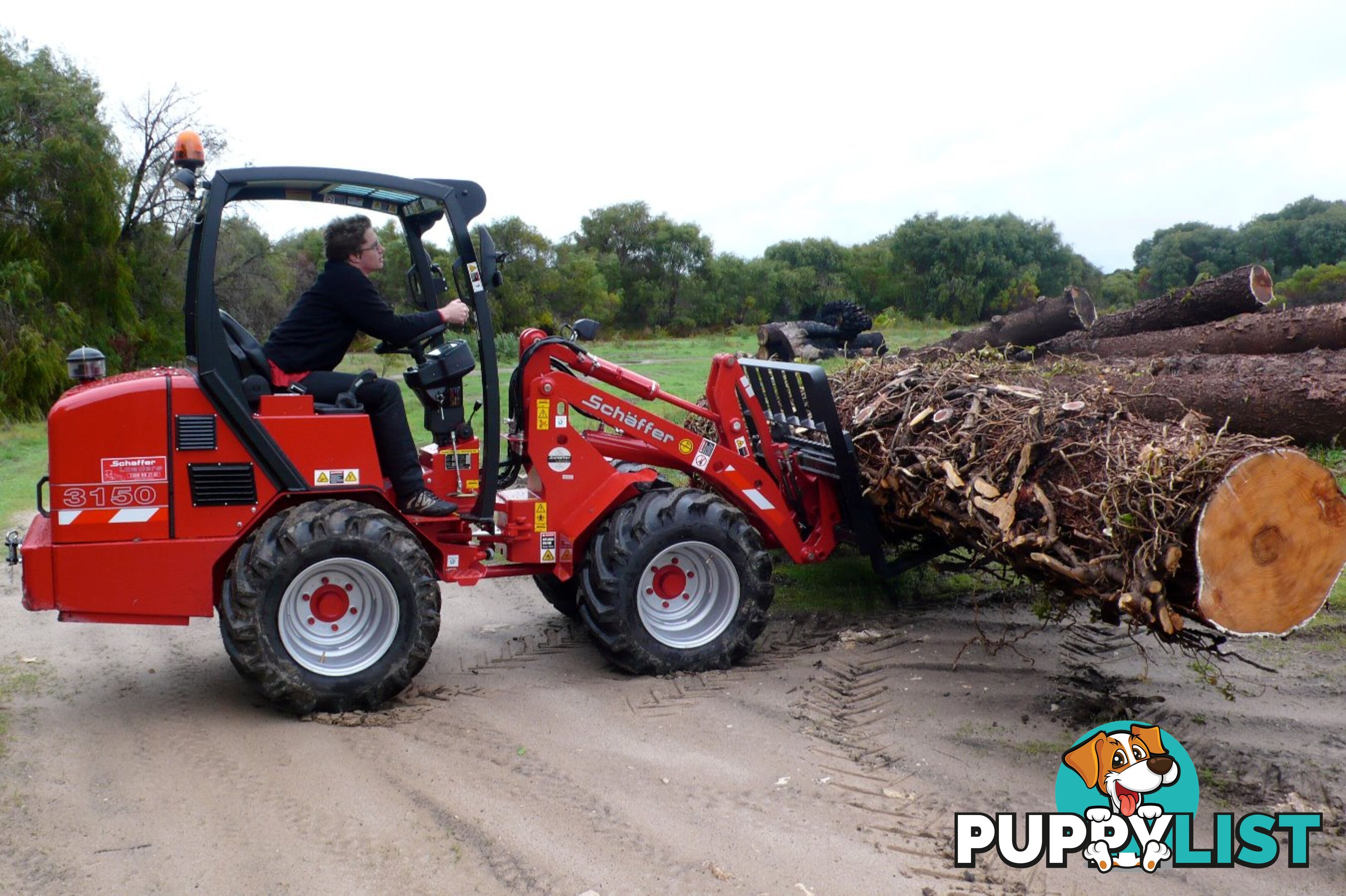 Schaffer Loaders - Articulated Loader 3550