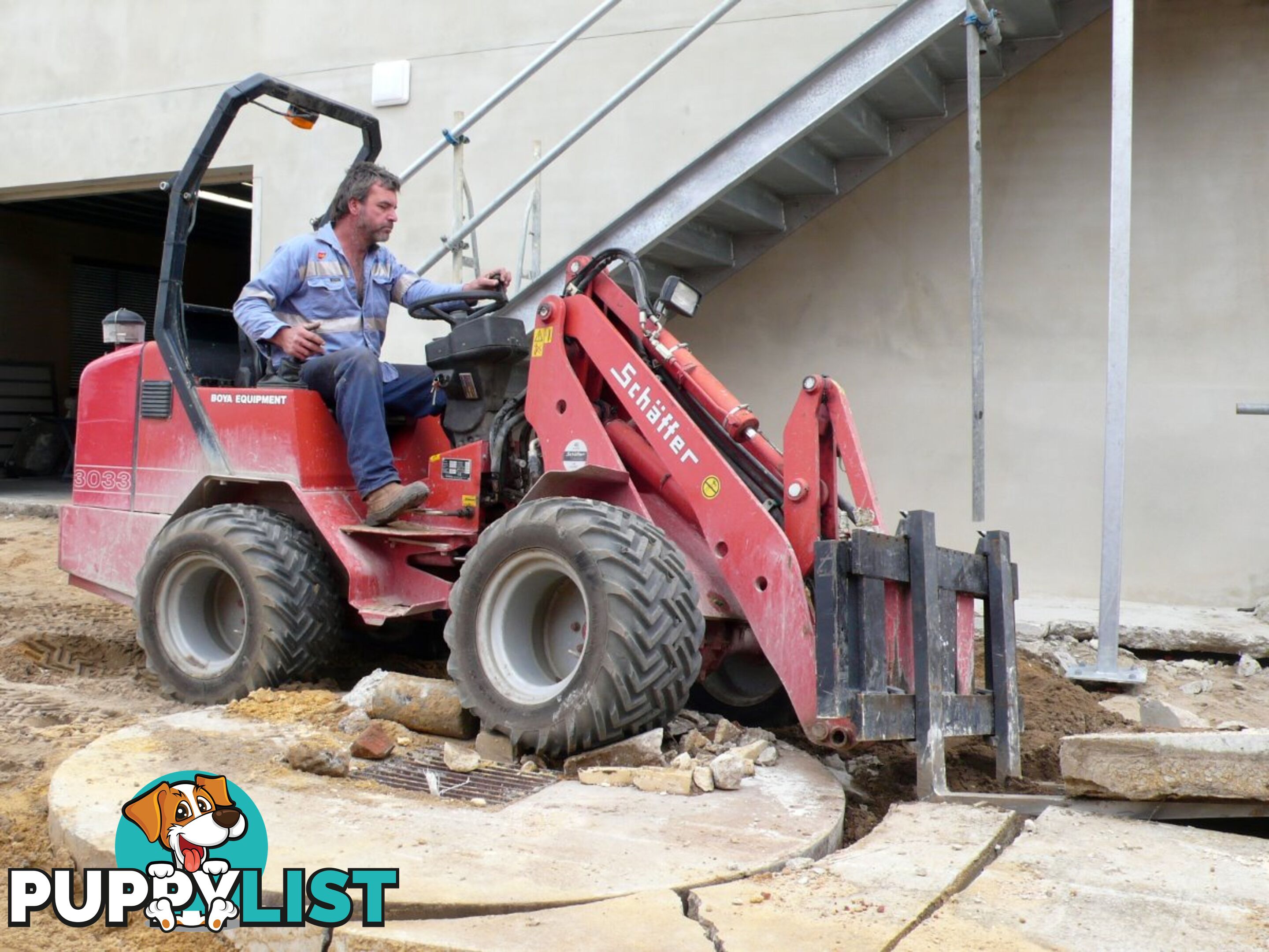 Schaffer Loaders - Articulated Loader 3550