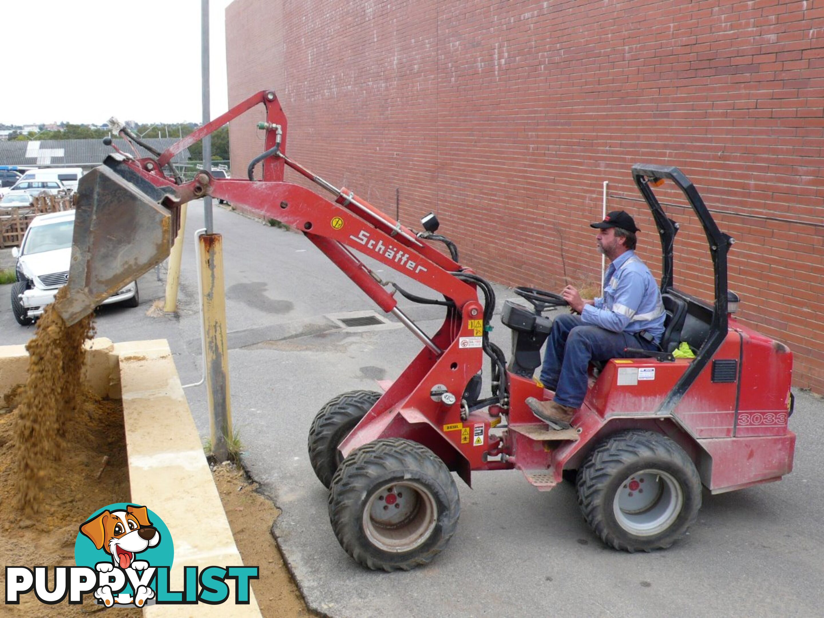 Schaffer Loaders - Articulated Loader 3550