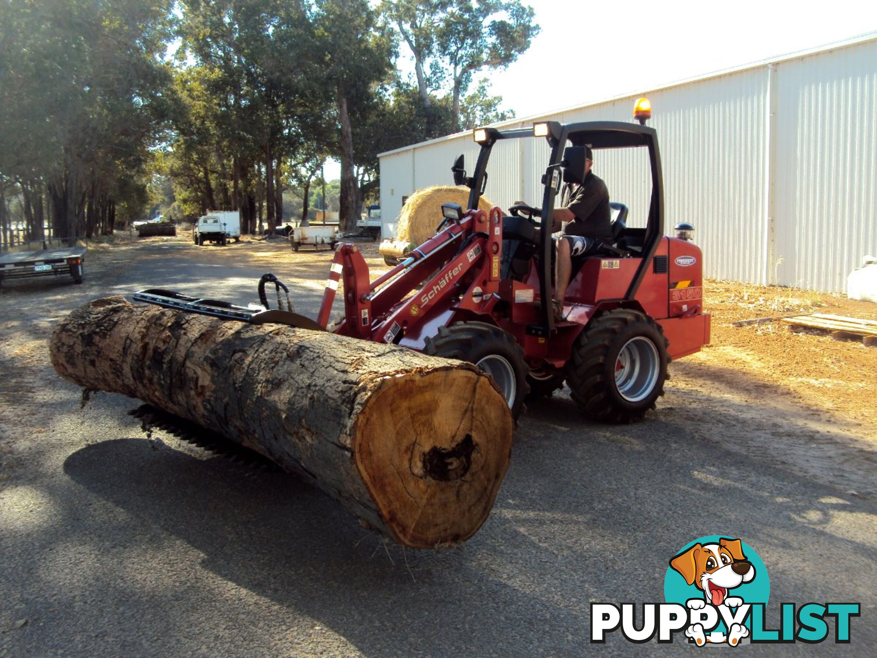 Schaffer Loaders - Articulated Loader 3550