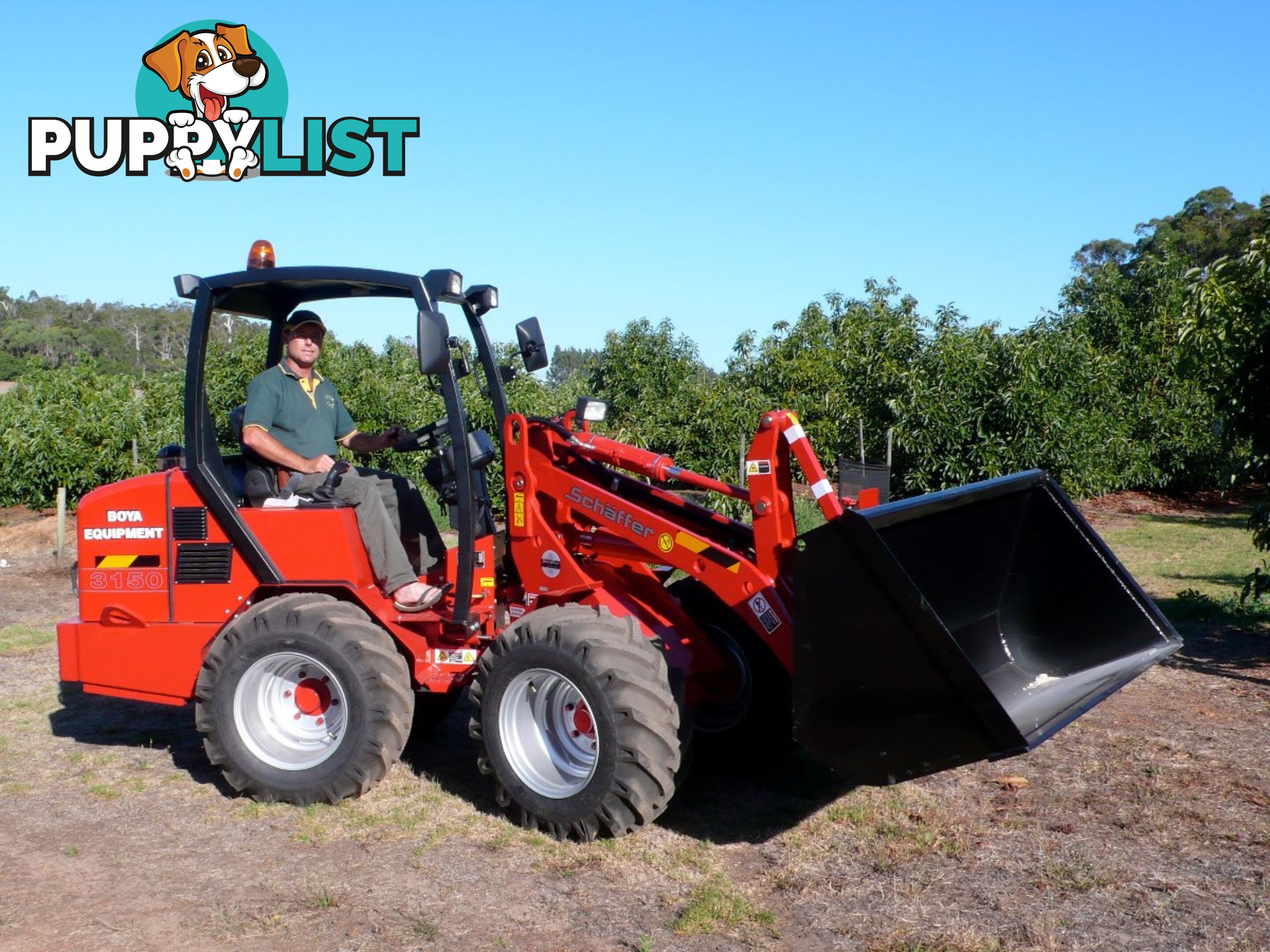 Schaffer Loaders - Articulated Loader 3550