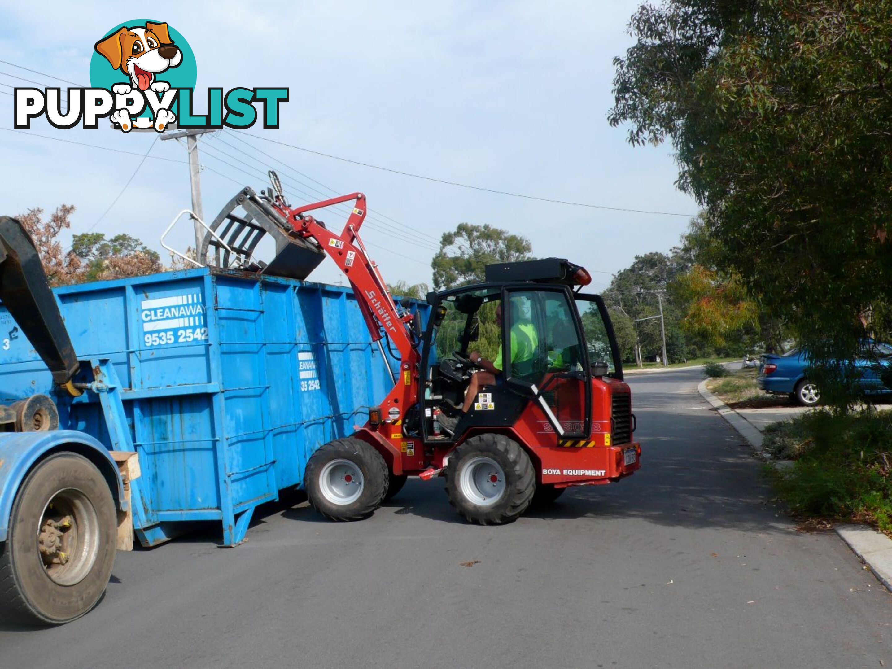Schaffer Loaders - Articulated Loader 3550