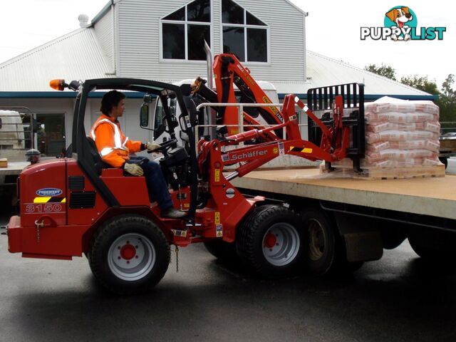 Schaffer Loaders - Articulated Loader 3550