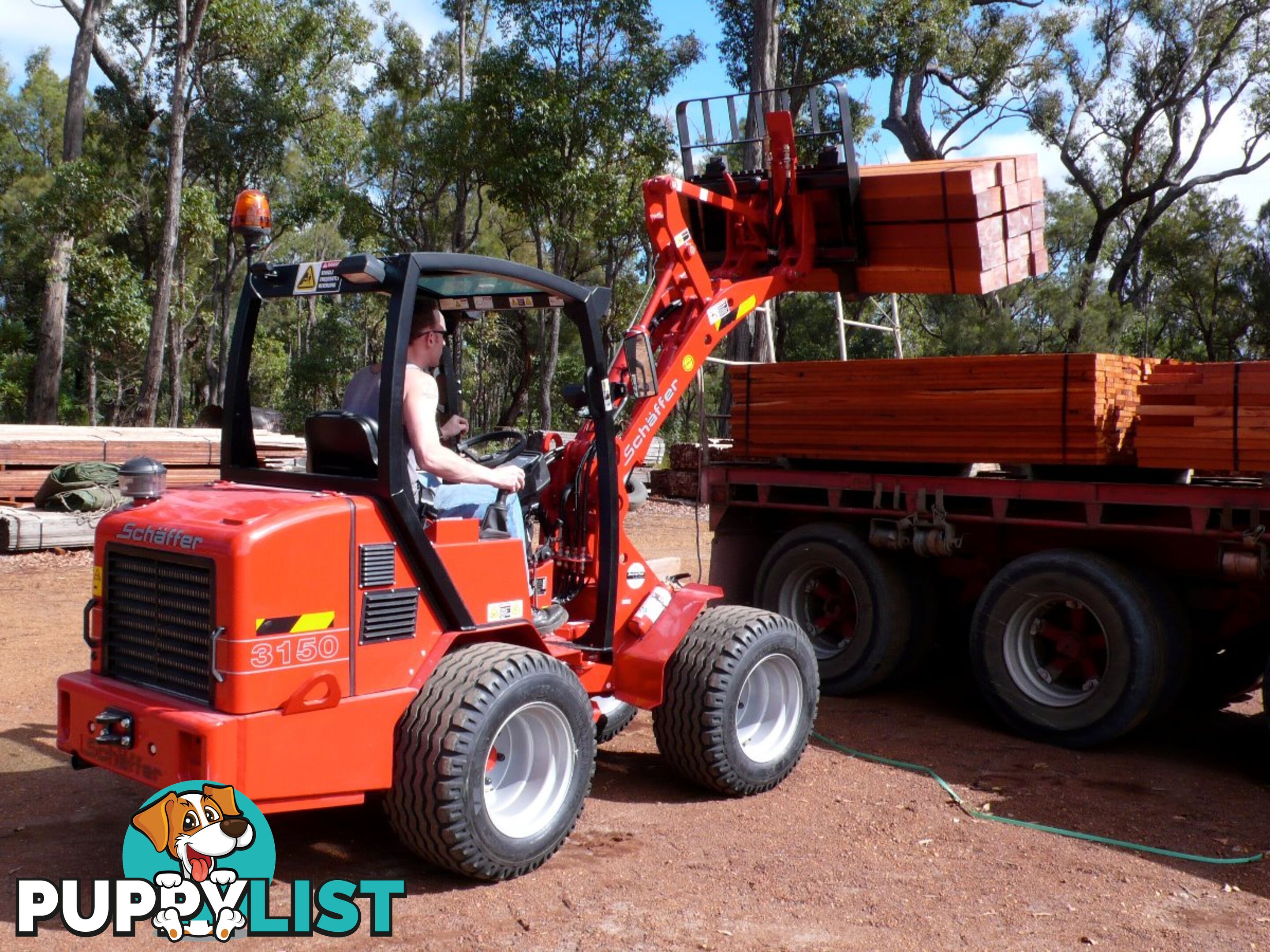 Schaffer Loaders - Articulated Loader 3550