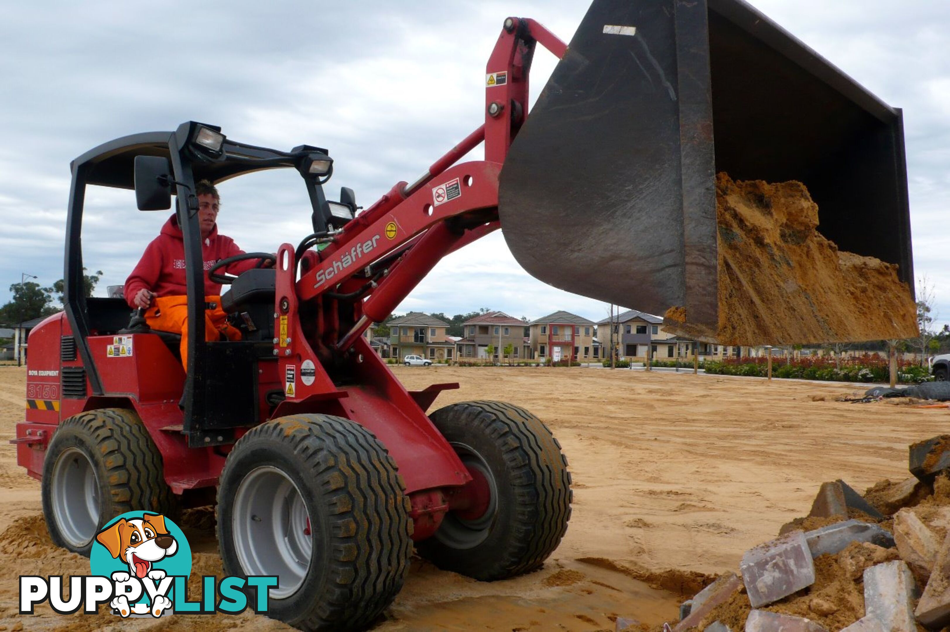 Schaffer Loaders - Articulated Loader 3550