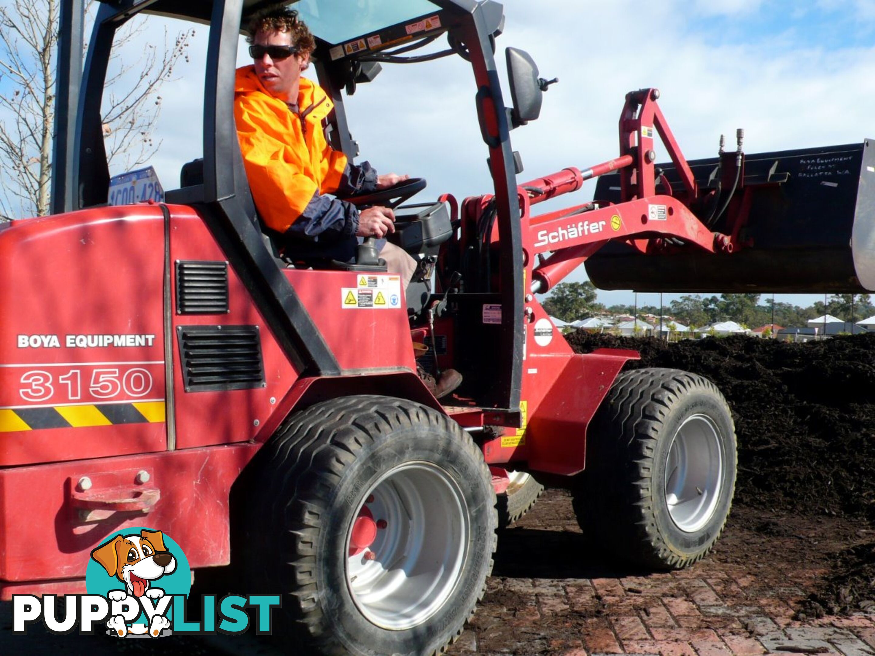 Schaffer Loaders - Articulated Loader 3550