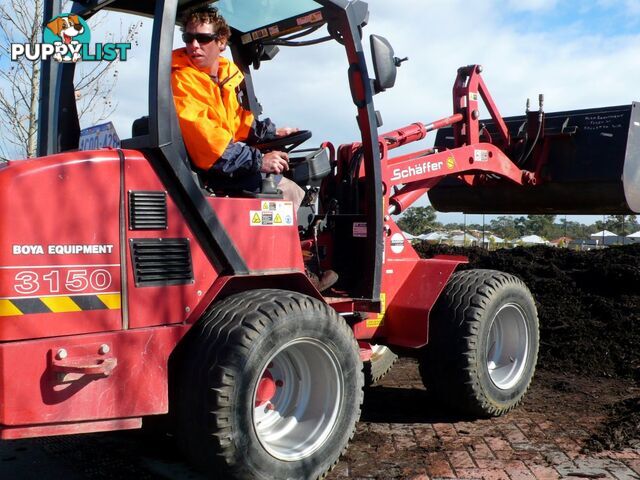 Schaffer Loaders - Articulated Loader 3550