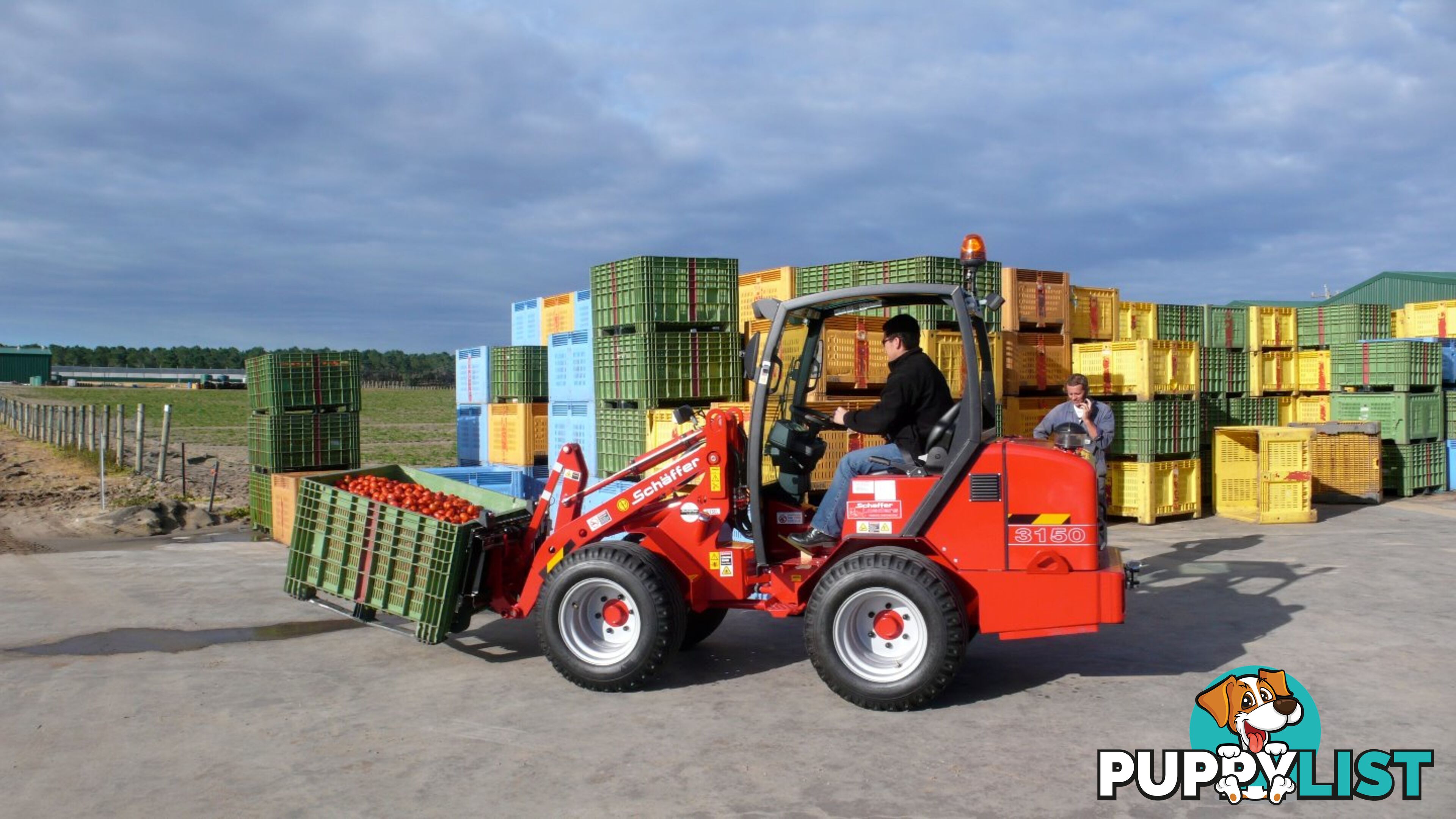 Schaffer Loaders - Articulated Loader 3550