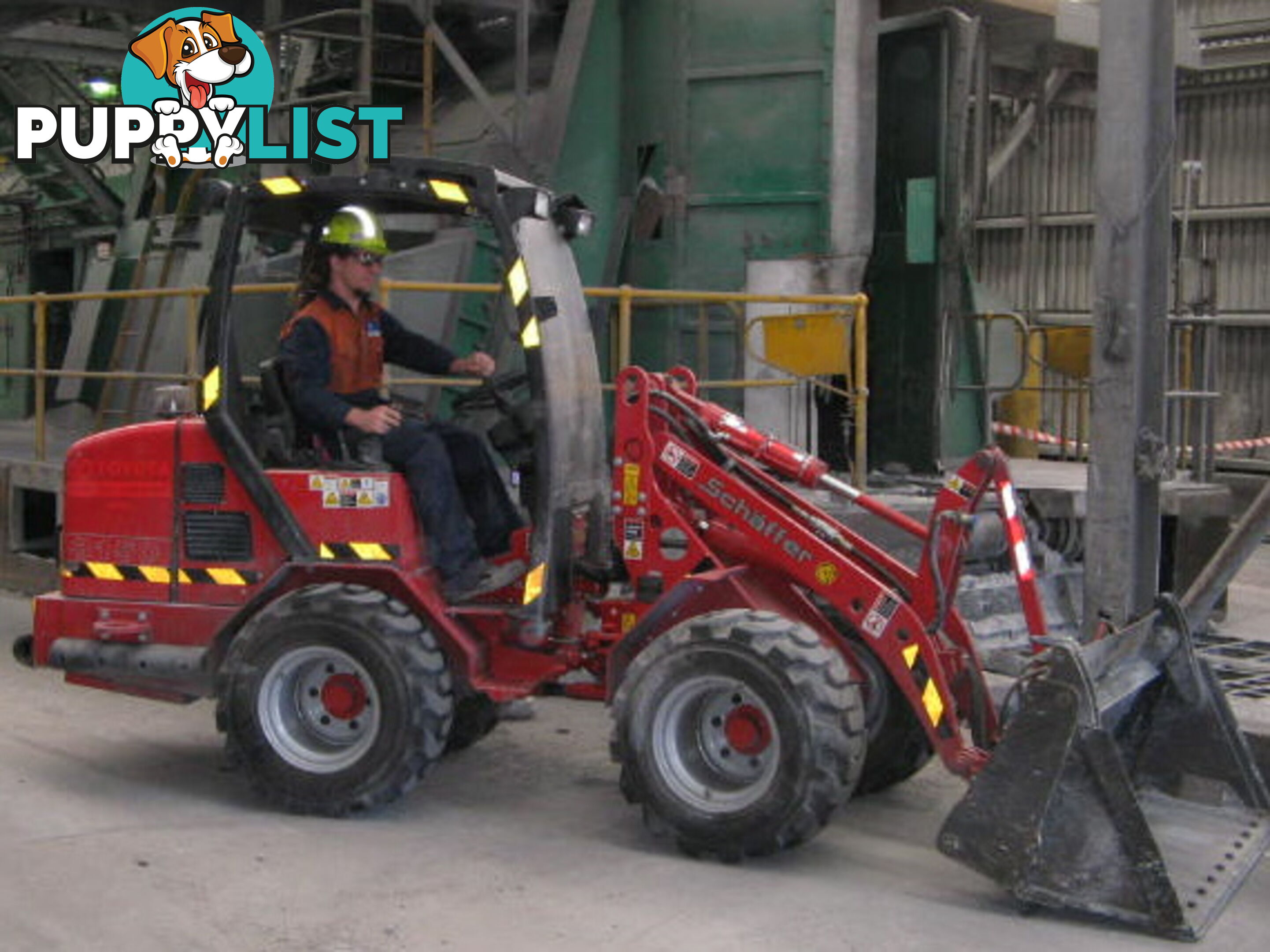 Schaffer Loaders - Articulated Loader 3550