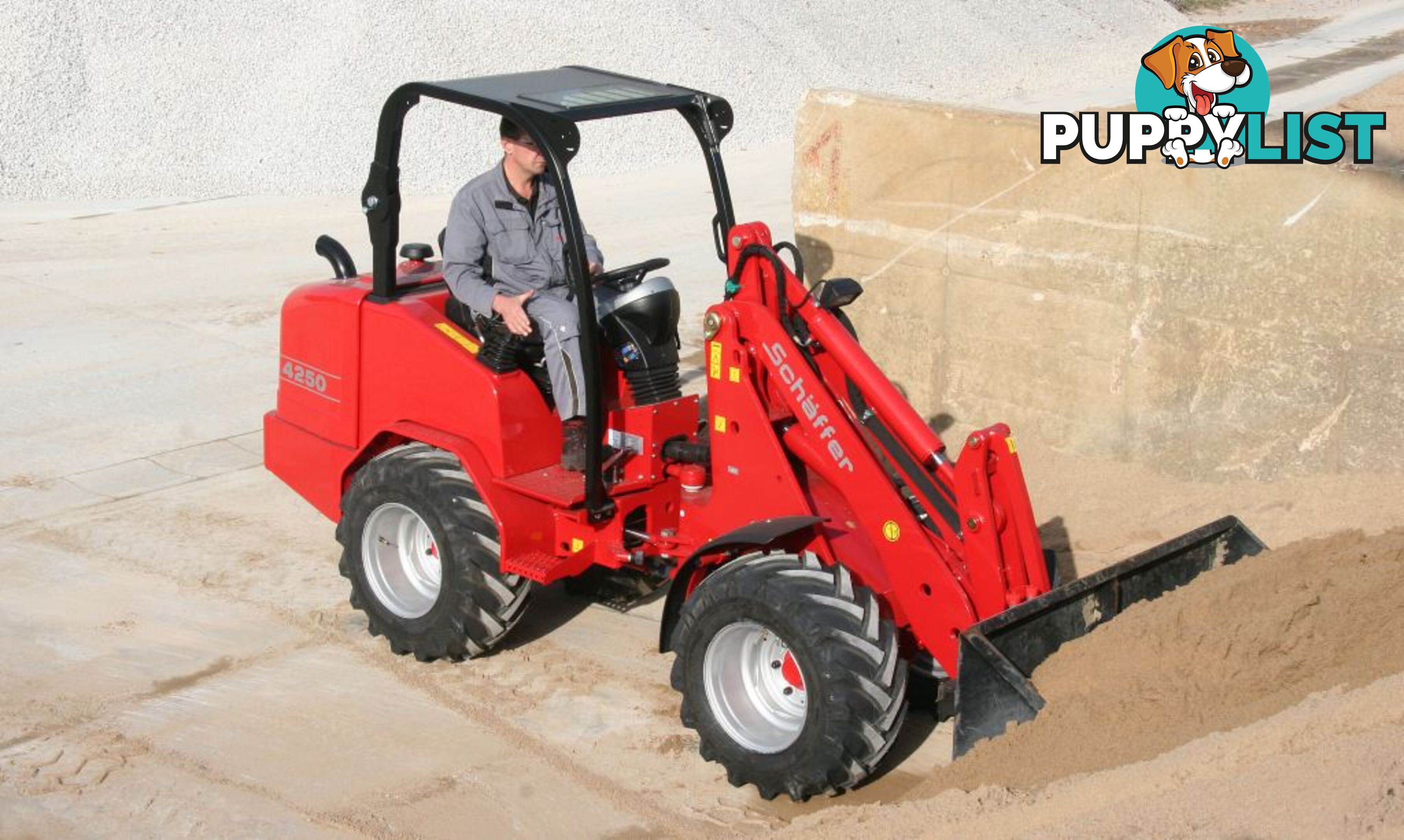 Schaffer Loaders - Articulated Wheel Loader 4350Z