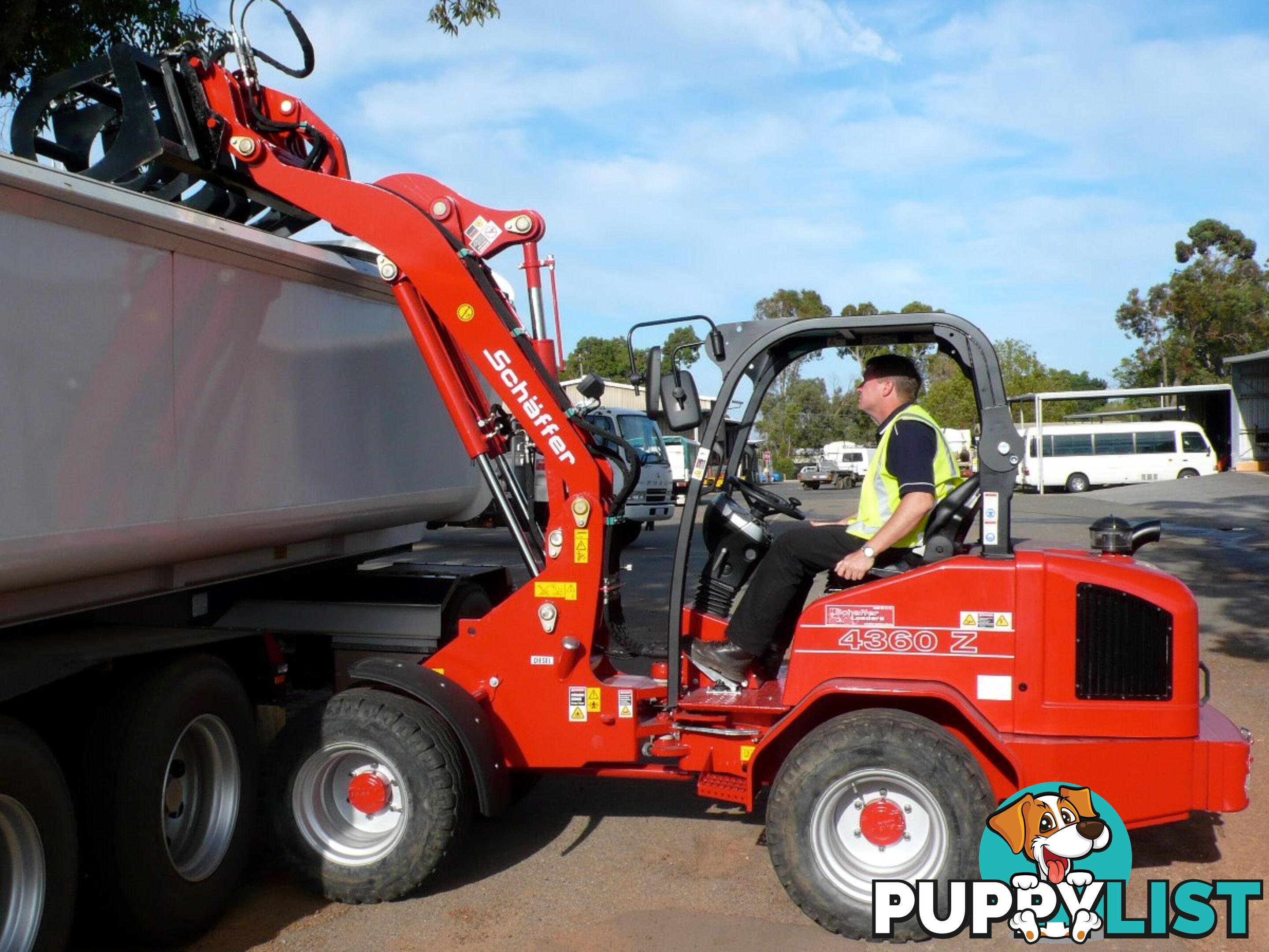Schaffer Loaders - Articulated Wheel Loader 4350Z