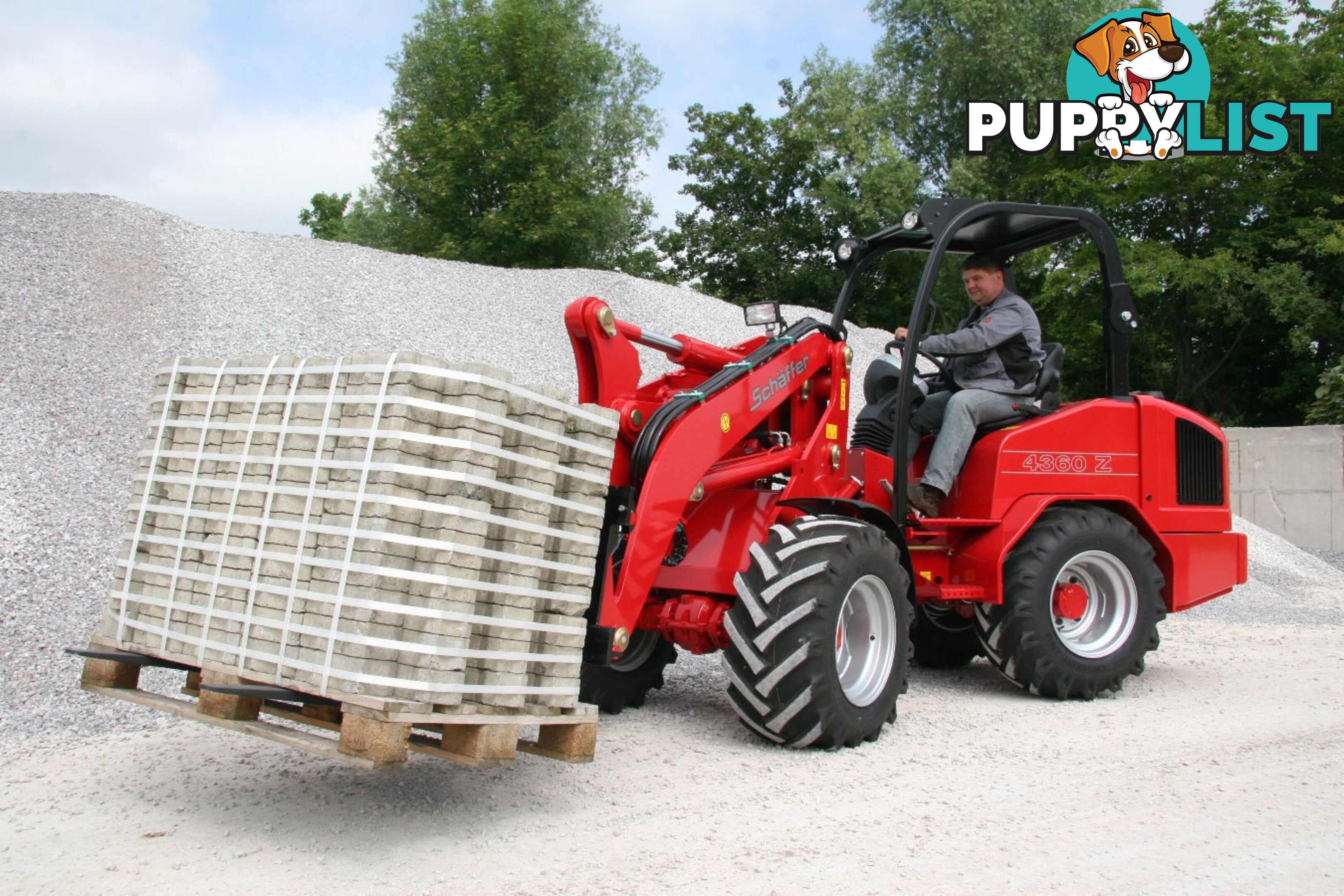 Schaffer Loaders - Articulated Wheel Loader 4350Z