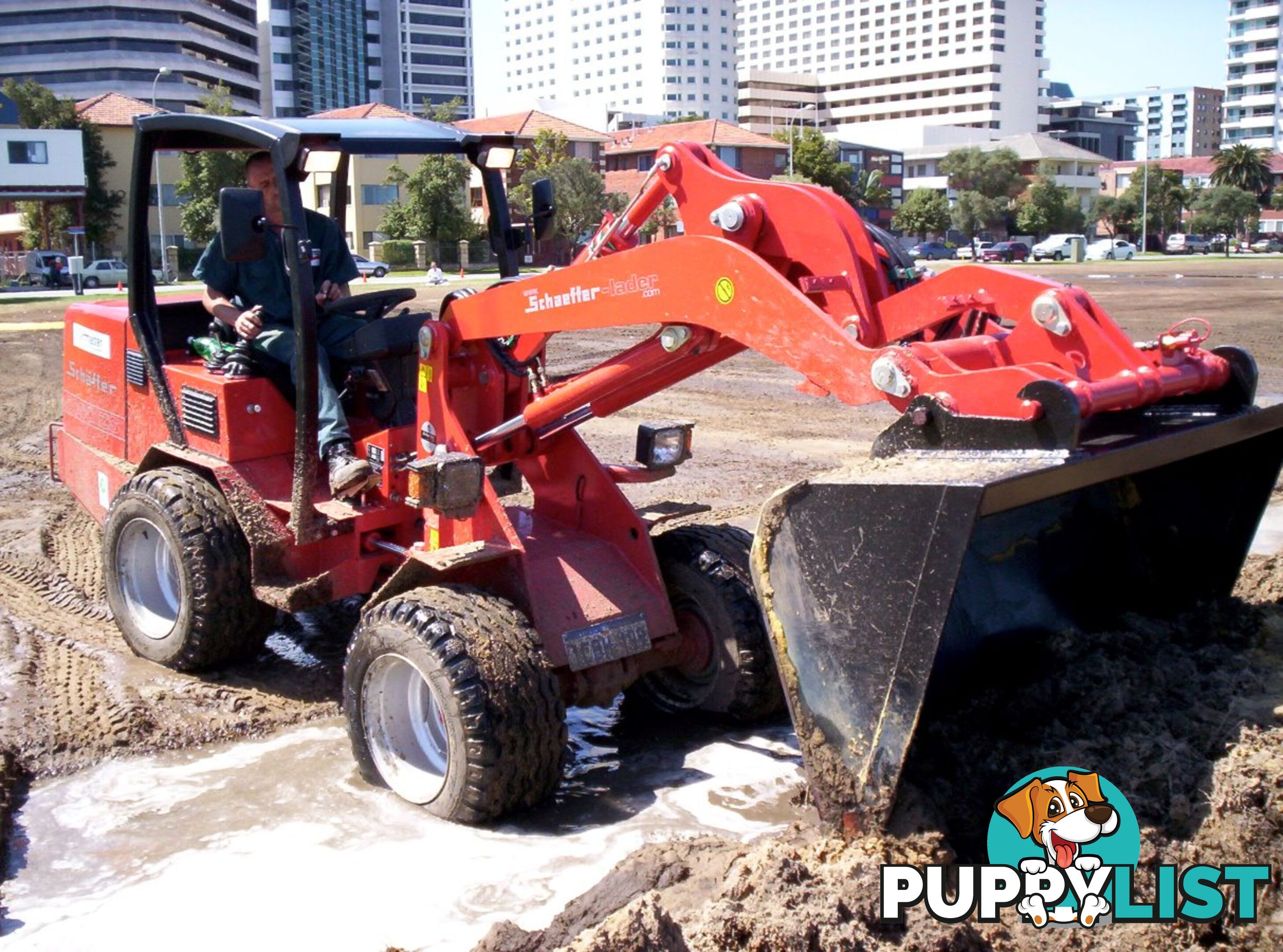 Schaffer Loaders - Articulated Wheel Loader 4350Z