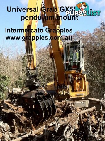 Excavator Stone Rock Grab - GX55-50/5